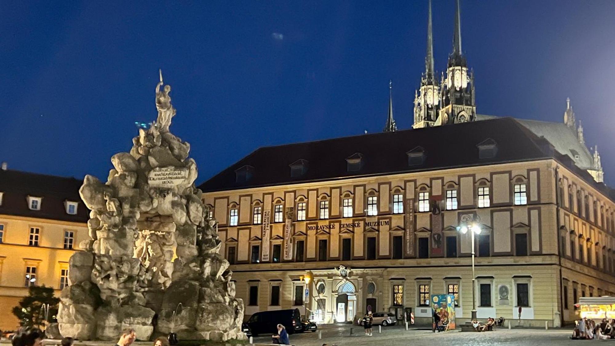 Apartman Se Saunou A Terasou S Vyhledem Na Brno Exterior photo