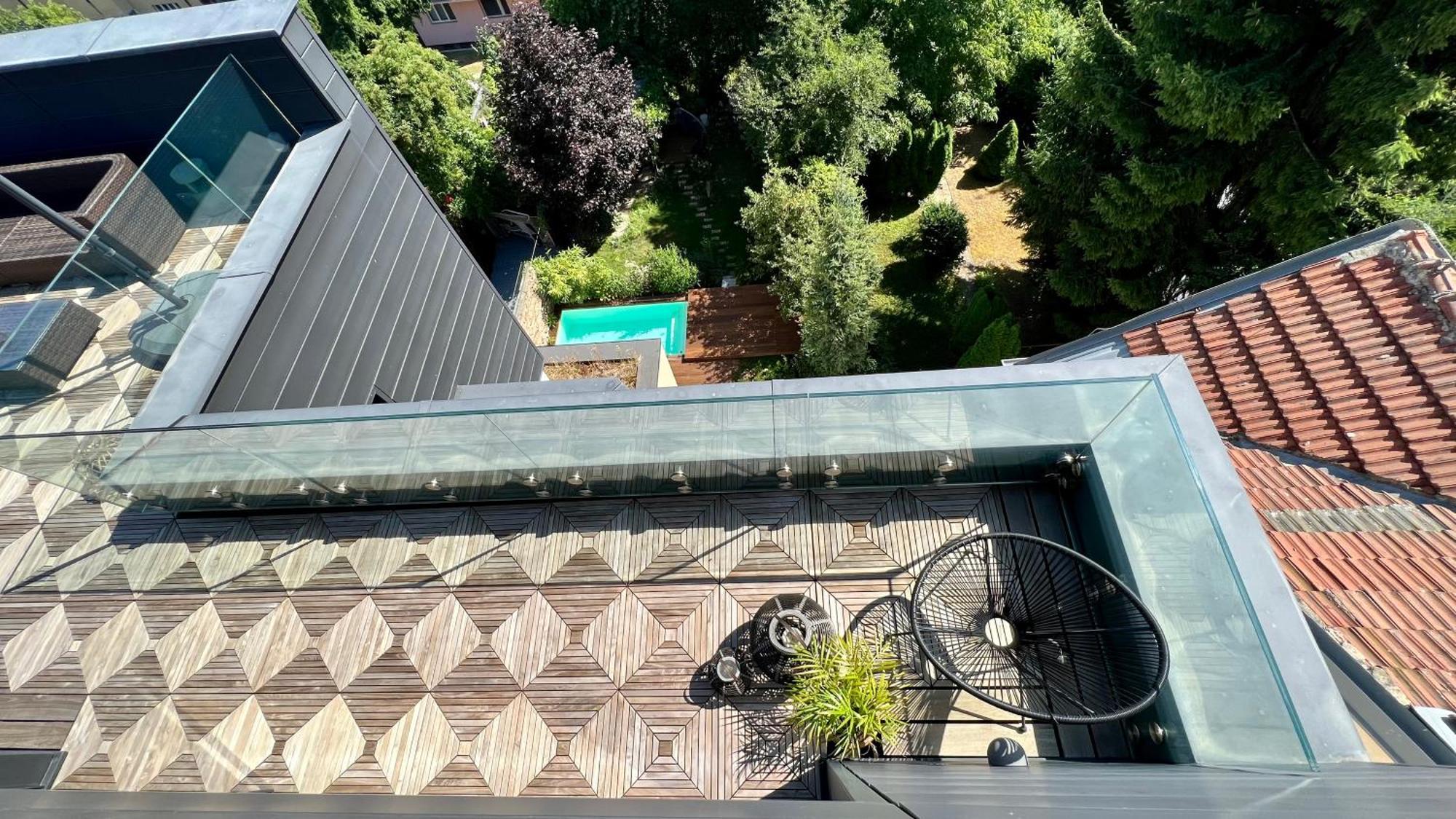 Apartman Se Saunou A Terasou S Vyhledem Na Brno Exterior photo
