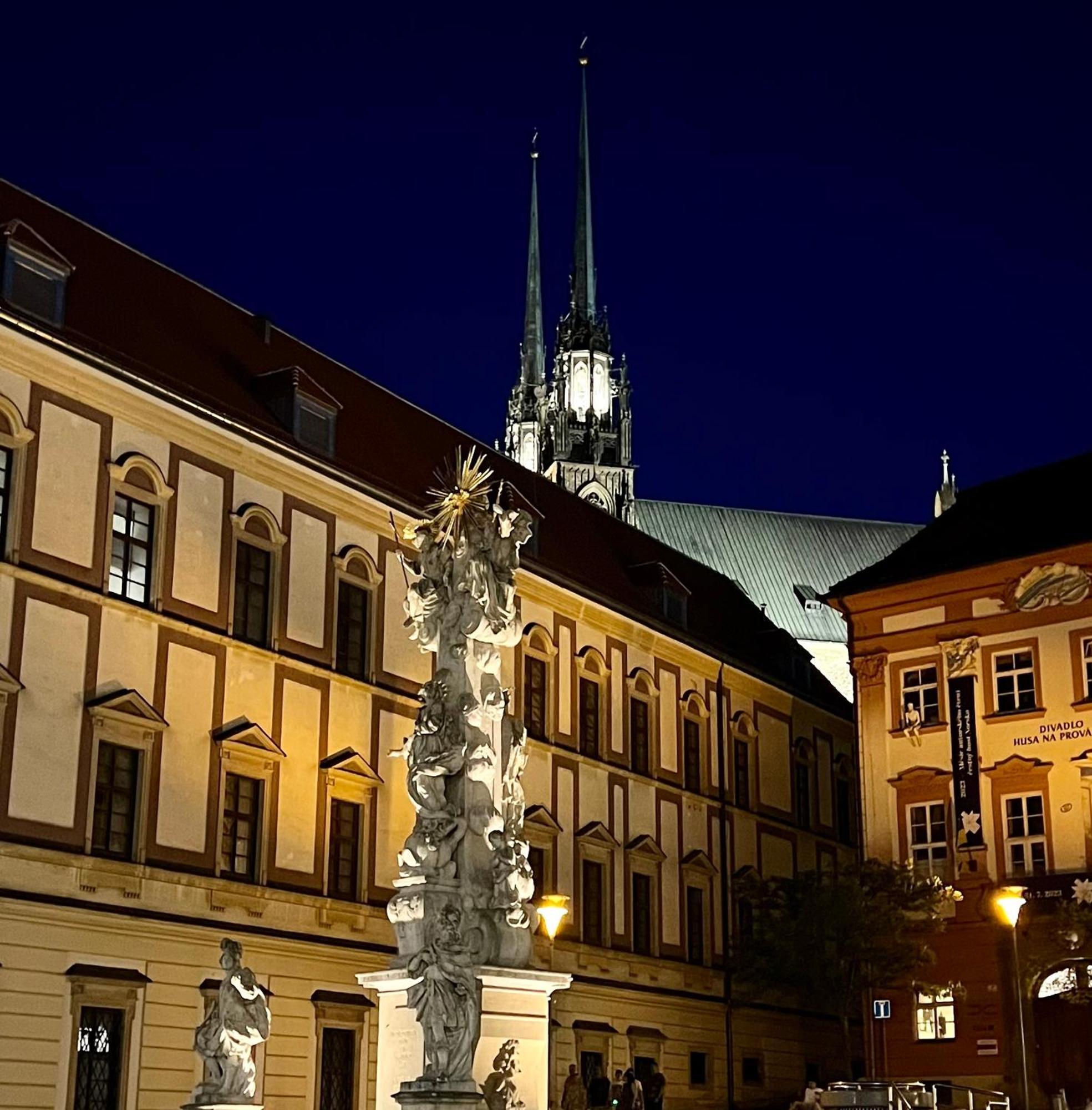Apartman Se Saunou A Terasou S Vyhledem Na Brno Exterior photo